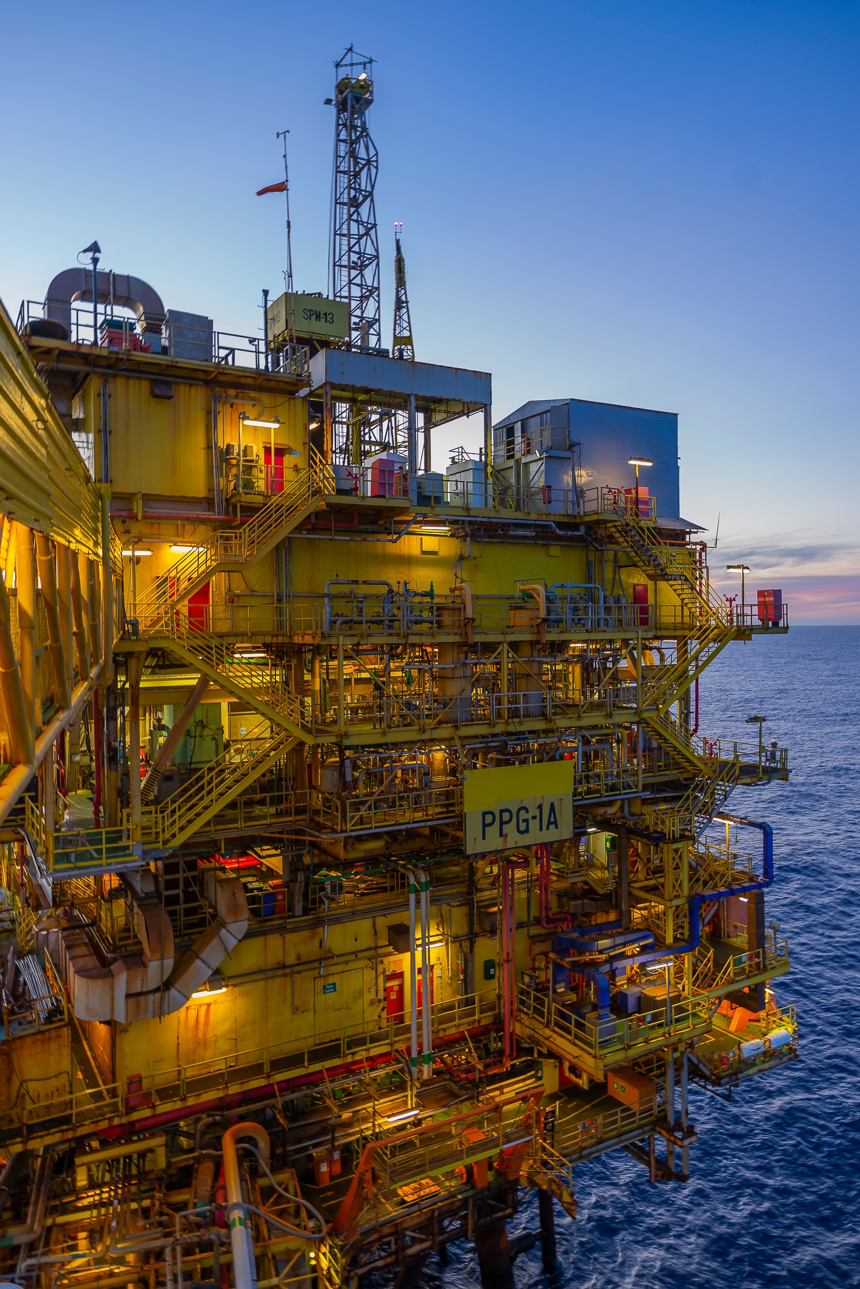 Pargoplatform offshore Brazil 